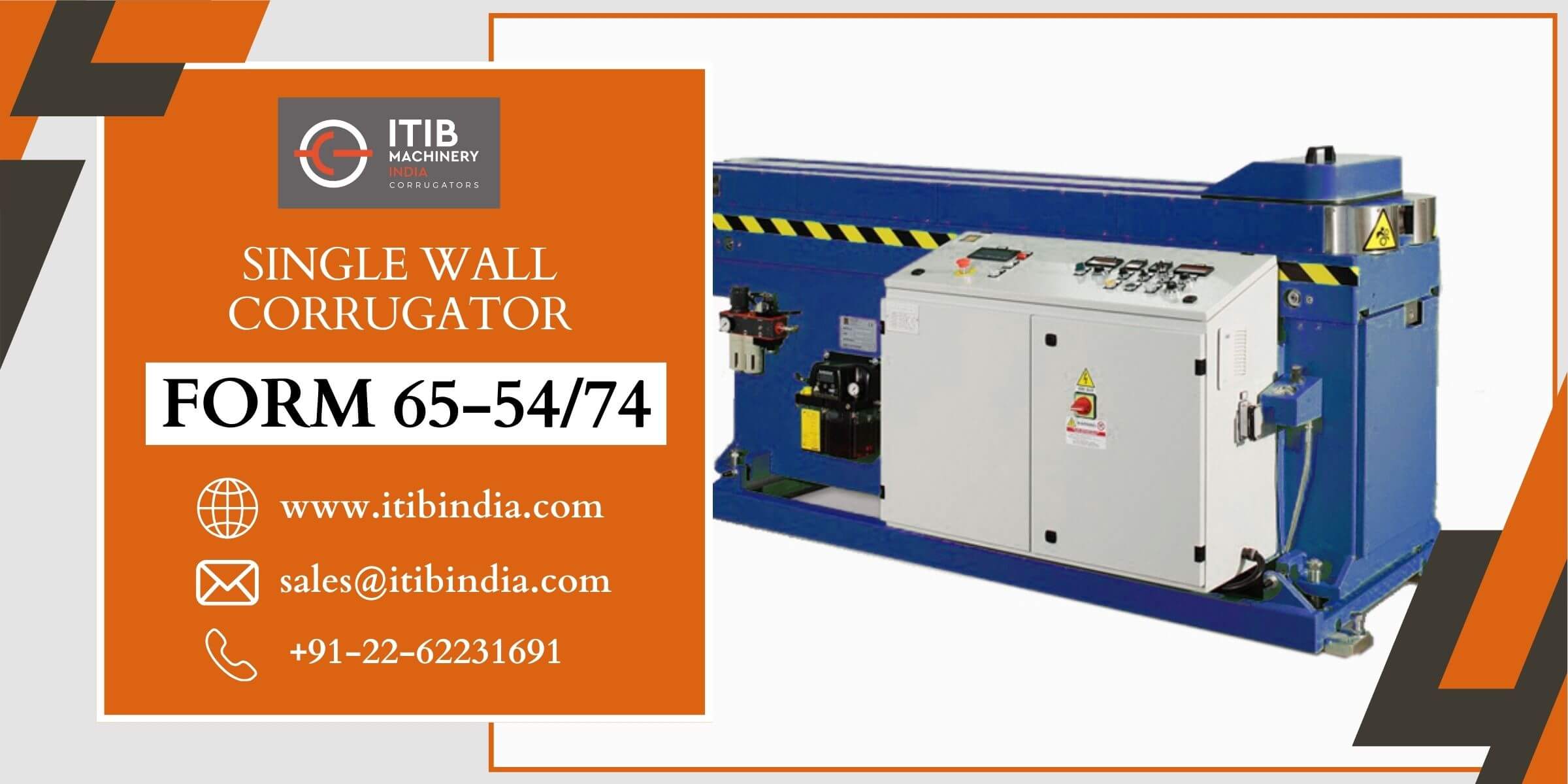 FORM 65-54/74 Single Wall Corrugator: Datasheet & Specs